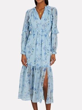 NEW Intermix Ariana Silk Floral Dress Size 4